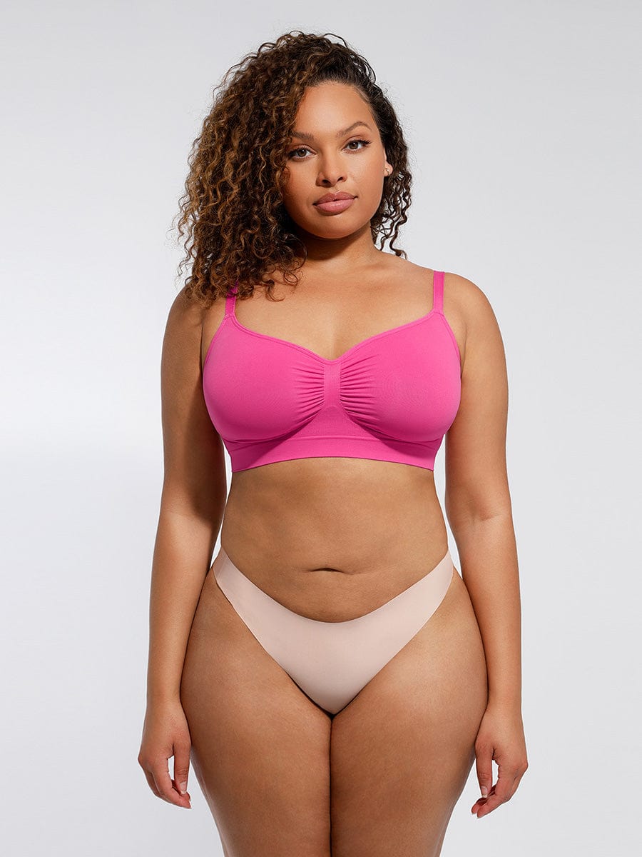 Women's Shaping Bra – Wireless Supportive Design with Adjustable Straps