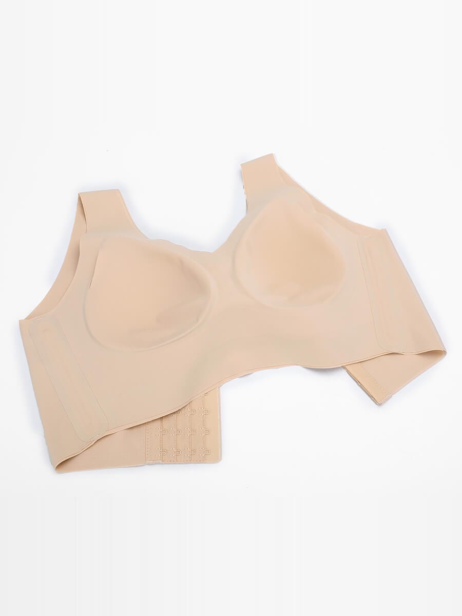 Women's Bra Tank Top – Fitted V-Neck Seamless Shapewear