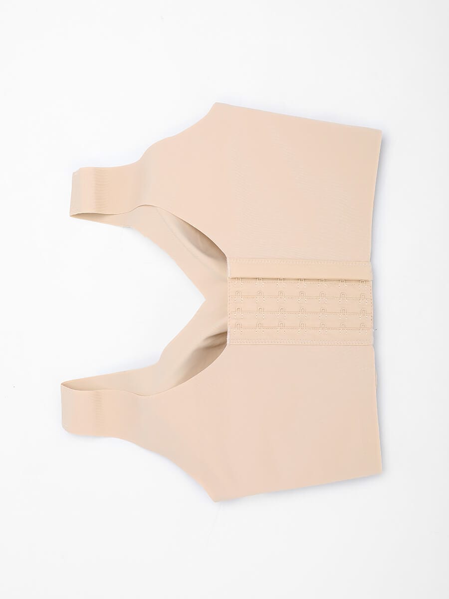 Women's Bra Tank Top – Fitted V-Neck Seamless Shapewear