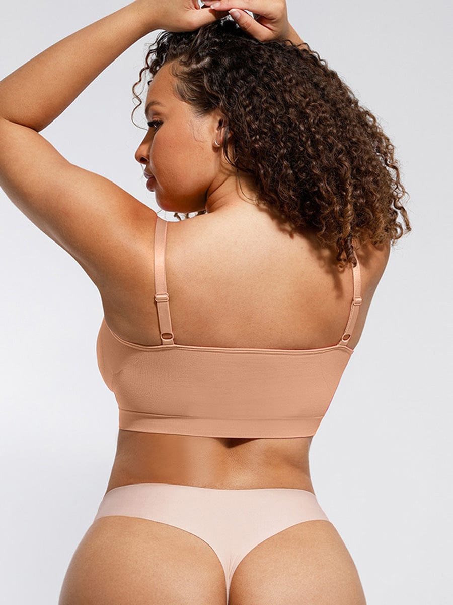 Women's Shaping Bra – Wireless Supportive Design with Adjustable Straps