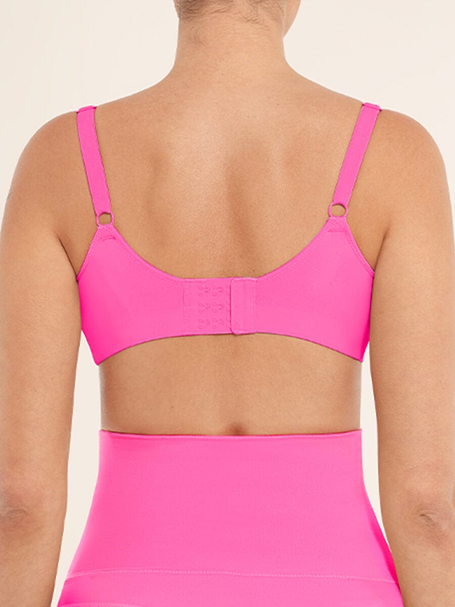 Women's Bralette – Seamless Underarm Smoothing V-Neck with Adjustable Straps