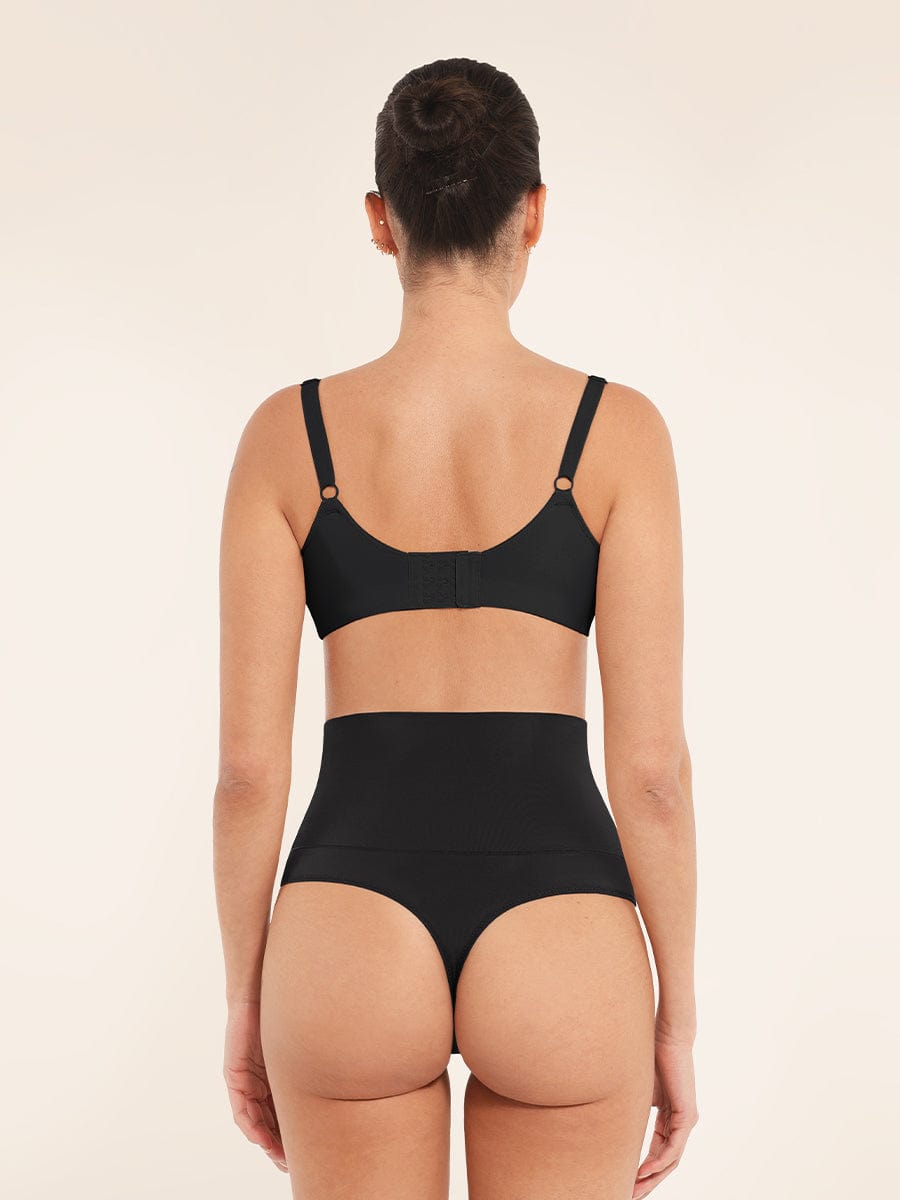 Women's Bralette – Seamless Underarm Smoothing V-Neck with Adjustable Straps