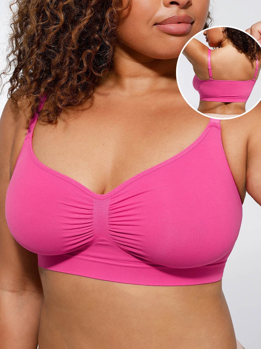 Women's Shaping Bra – Wireless Supportive Design with Adjustable Straps