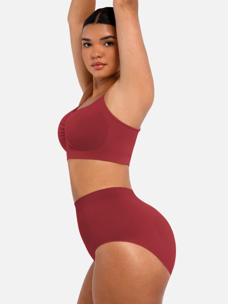 Women's Shaping Bra – Wireless Supportive Design with Adjustable Straps