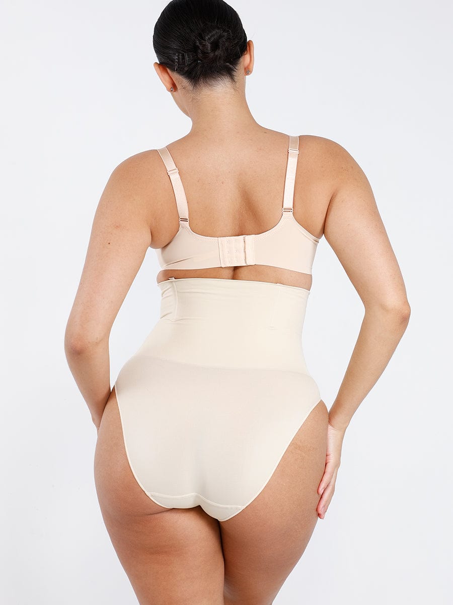 Women's Seamless Briefs – Eco-Friendly Low-Rise Smooth Shaping Shapewear