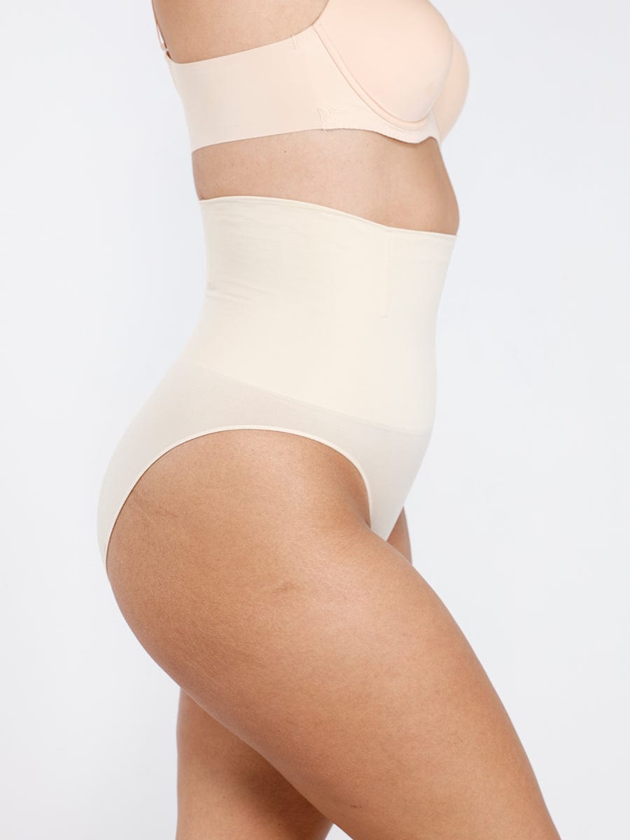 Women's Seamless Briefs – Eco-Friendly Low-Rise Smooth Shaping Shapewear