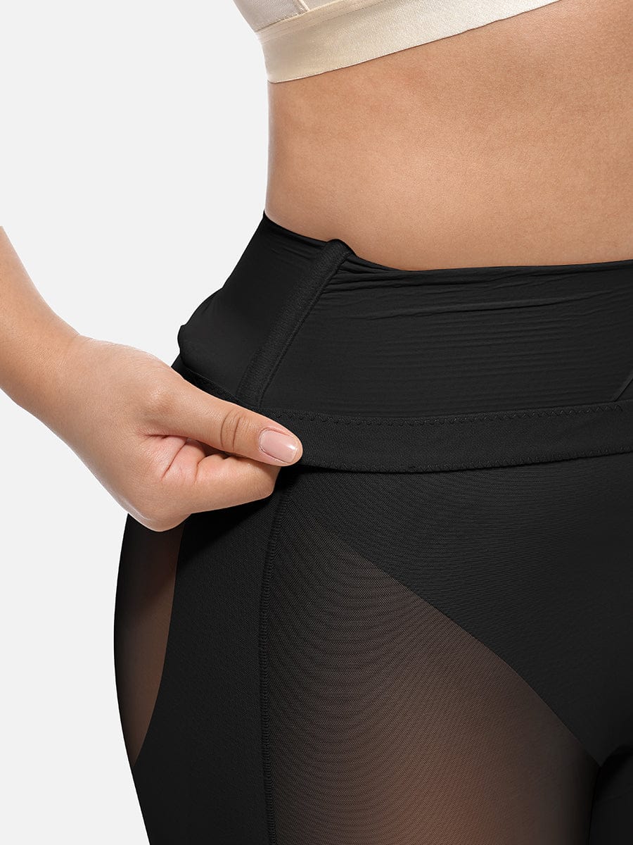 Women's Shaper Shorts – High-Waisted Butt-Lifting & Slimming Mid-Thigh