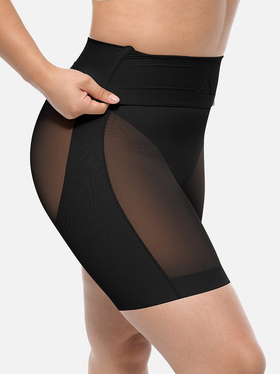 Women's Shaper Shorts – High-Waisted Butt-Lifting & Slimming Mid-Thigh
