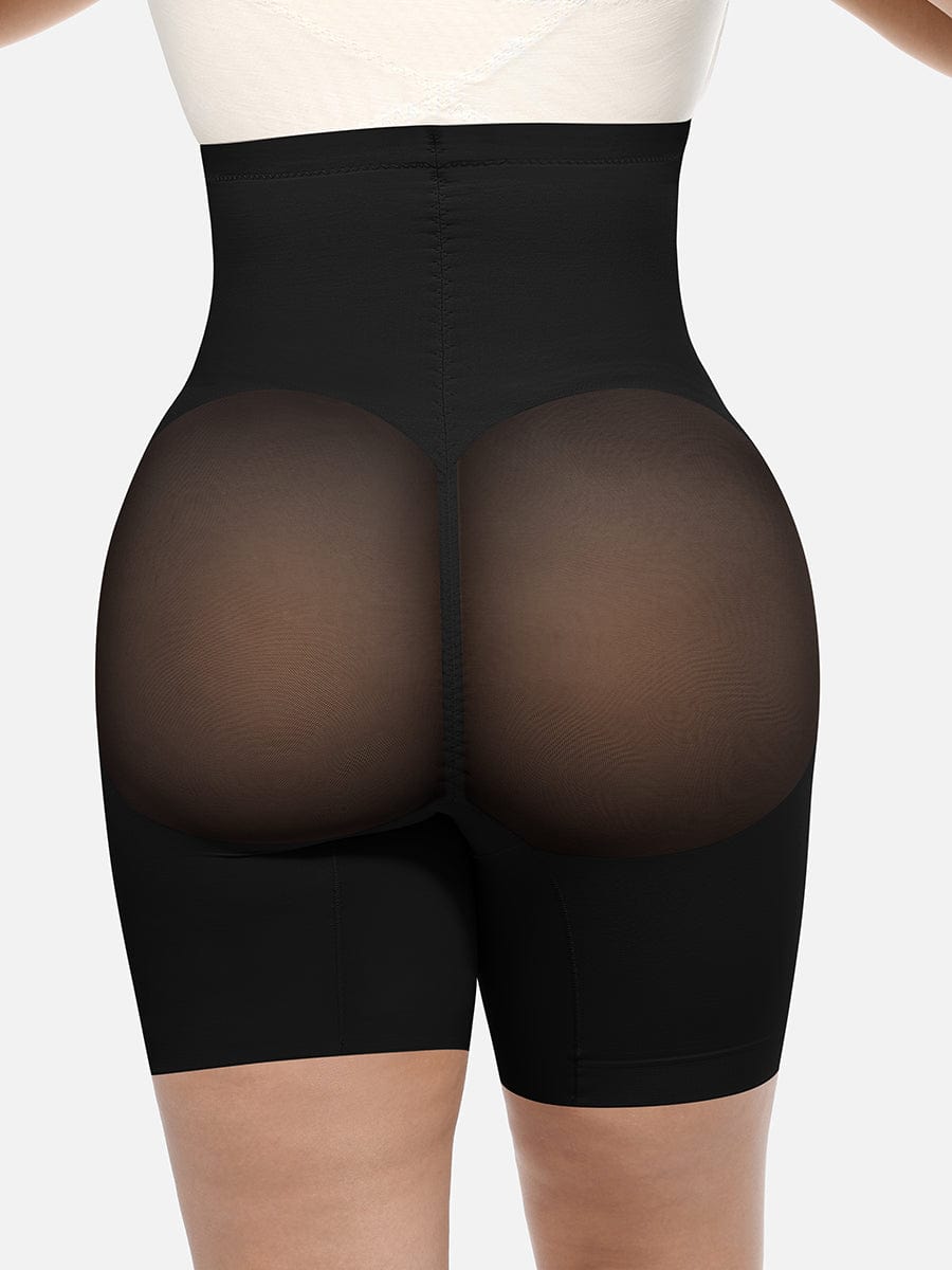 Women's Shaper Shorts – High-Waisted Butt-Lifting & Slimming Mid-Thigh