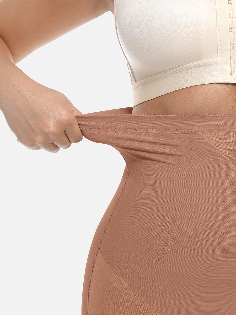 Women's Shaper Shorts – High-Waisted Butt-Lifting & Slimming Mid-Thigh