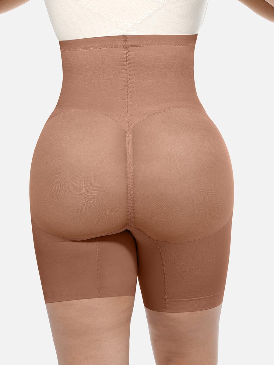 Women's Shaper Shorts – High-Waisted Butt-Lifting & Slimming Mid-Thigh