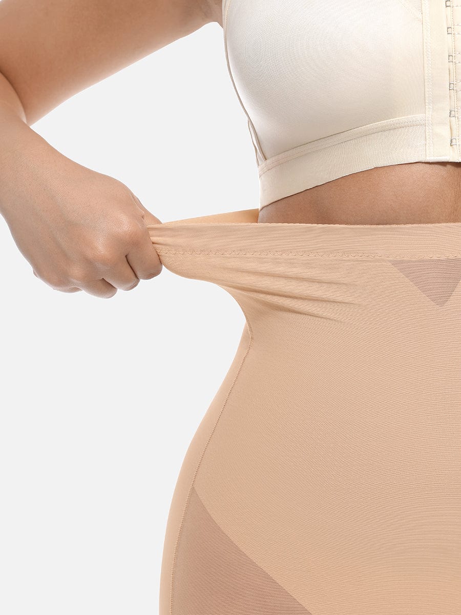 Women's Shaper Shorts – High-Waisted Butt-Lifting & Slimming Mid-Thigh