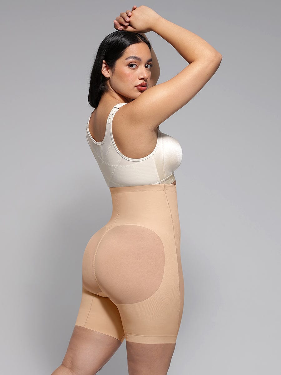 Women's Shaper Shorts – High-Waisted Butt-Lifting & Slimming Mid-Thigh
