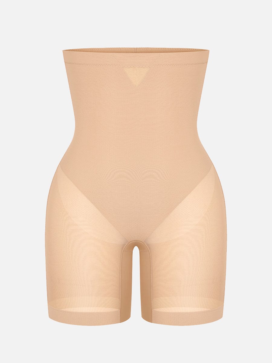 Women's Shaper Shorts – High-Waisted Butt-Lifting & Slimming Mid-Thigh