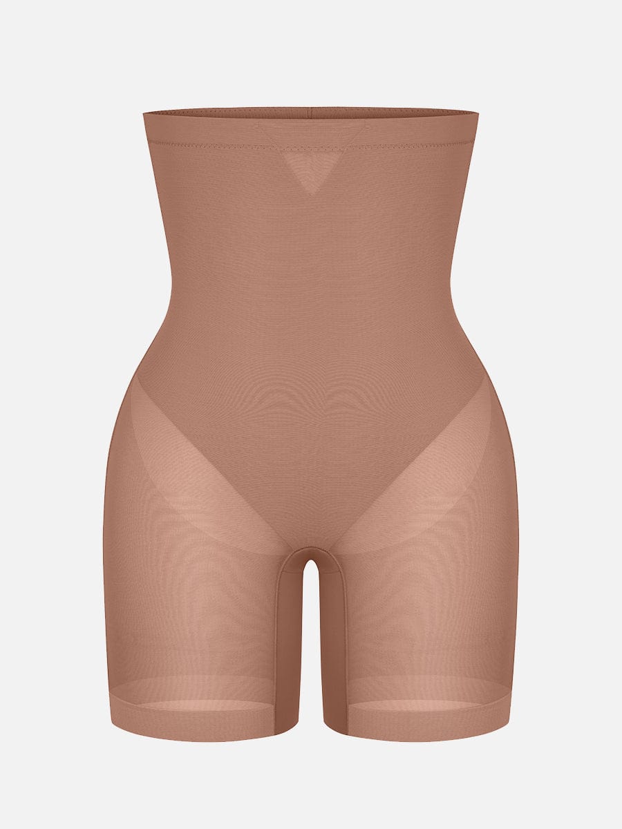 Women's Shaper Shorts – High-Waisted Butt-Lifting & Slimming Mid-Thigh