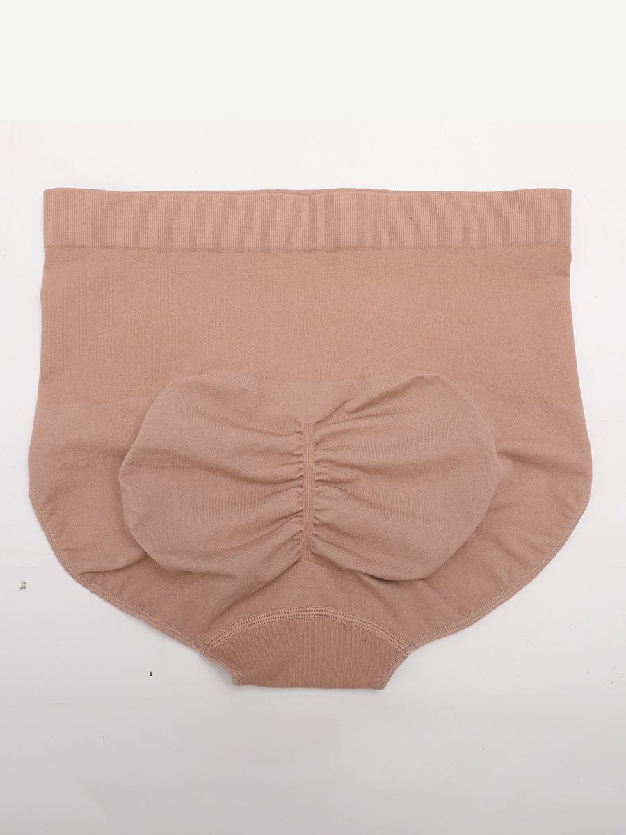 Women's High-Waist Briefs – Seamless Tummy Control & Antibacterial Hip Shapewear