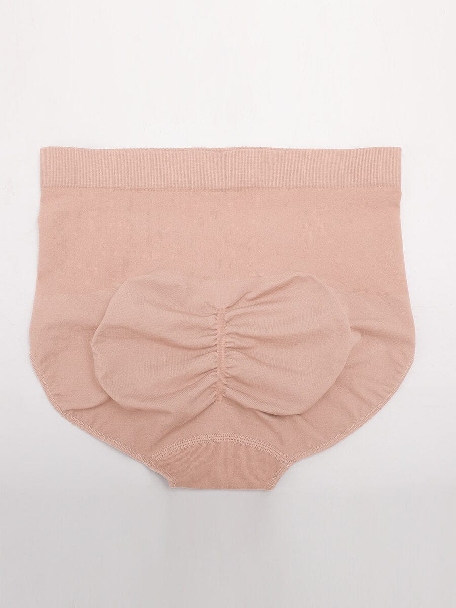 Women's High-Waist Briefs – Seamless Tummy Control & Antibacterial Hip Shapewear