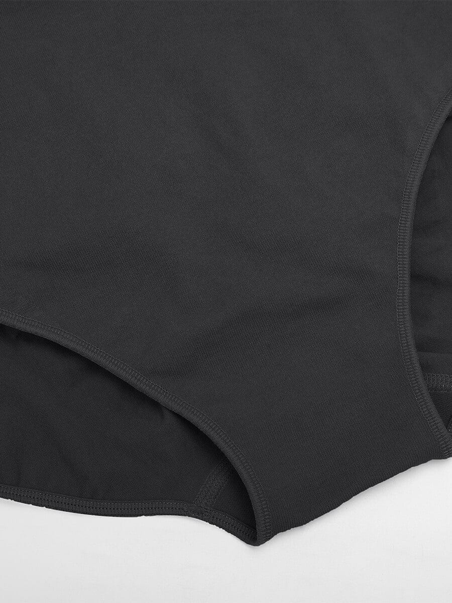 Women's High-Waist Briefs – Seamless Tummy Control & Antibacterial Hip Shapewear