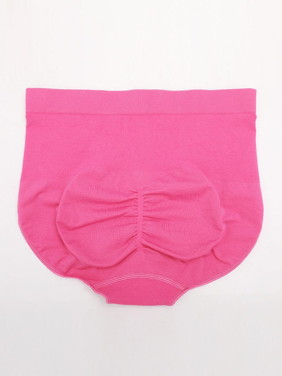 Women's High-Waist Briefs – Seamless Tummy Control & Antibacterial Hip Shapewear