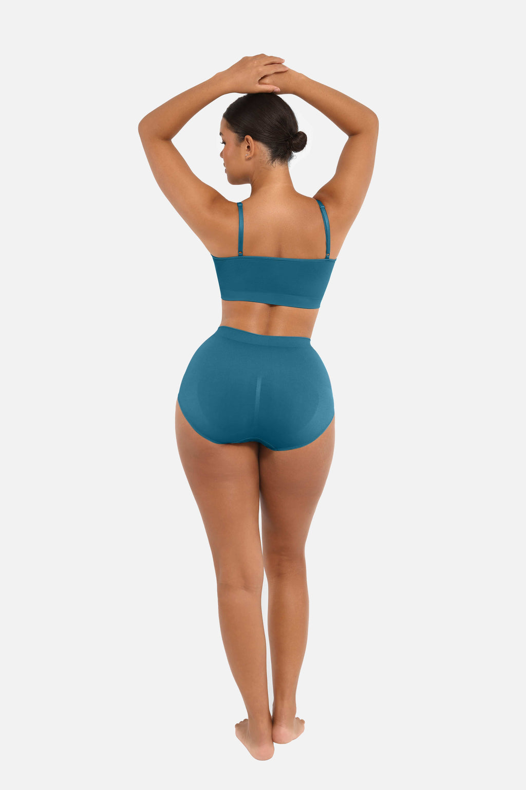 Women's High-Waist Briefs – Seamless Tummy Control & Antibacterial Hip Shapewear