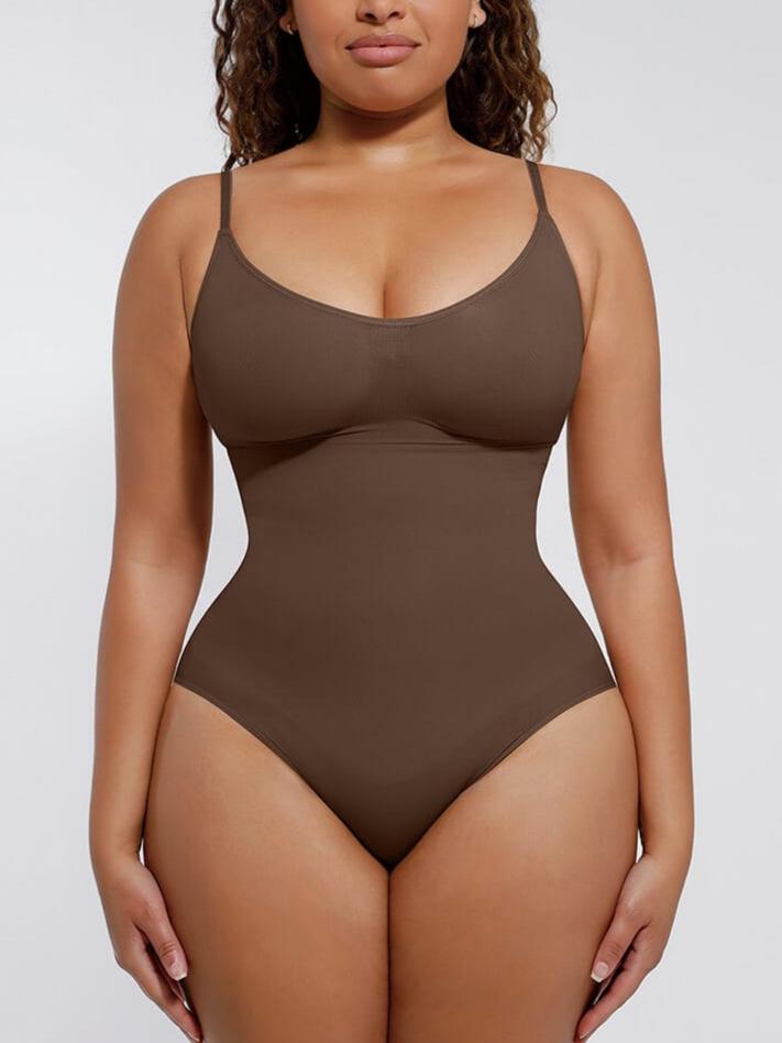 Women's One-Piece Shapewear – Seamless Abdomen Sculpting & Tummy Control