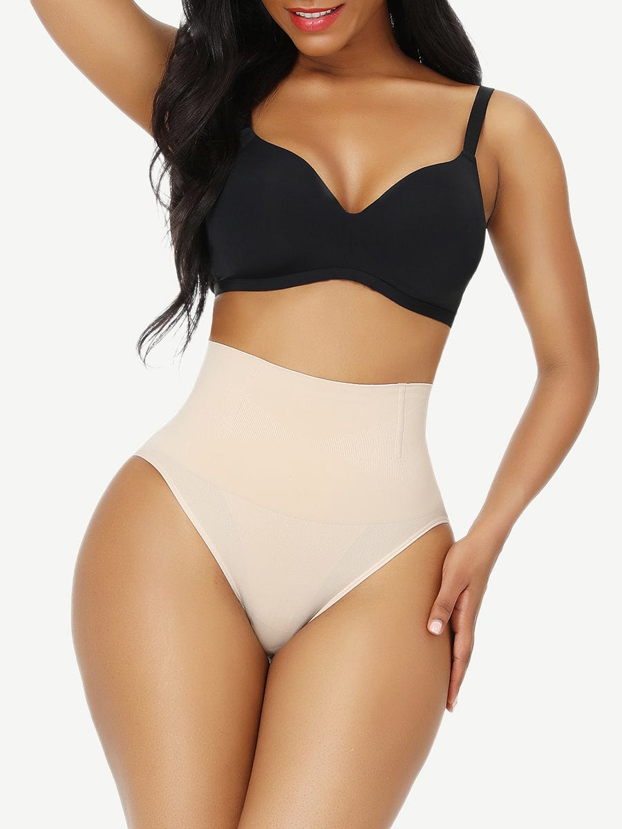 Women's Seamless Panties – High-Waisted Tummy Control Shapewear