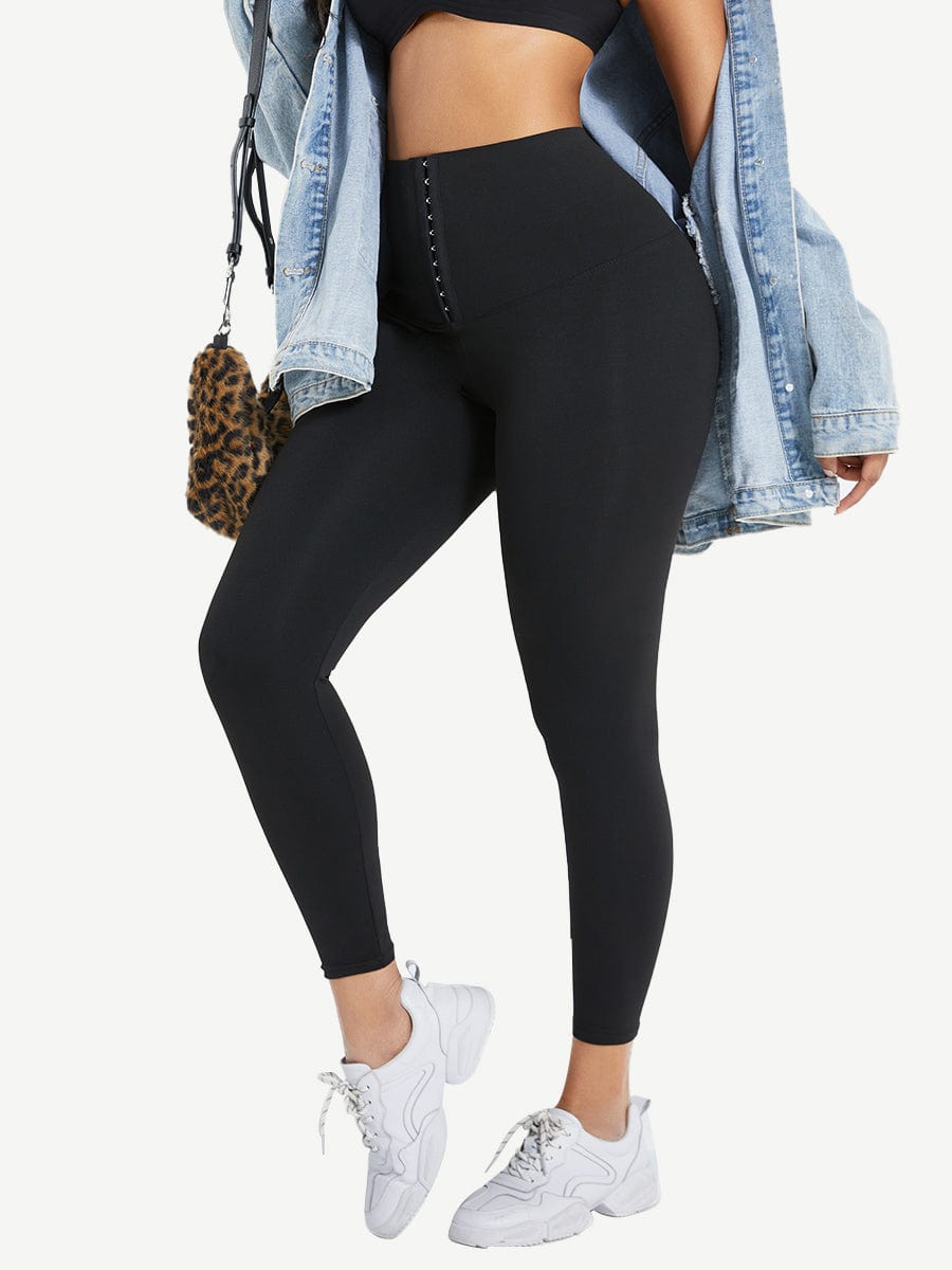 Women's Full-Length Sculpting Leggings – High-Waisted Tummy Control Shapewear