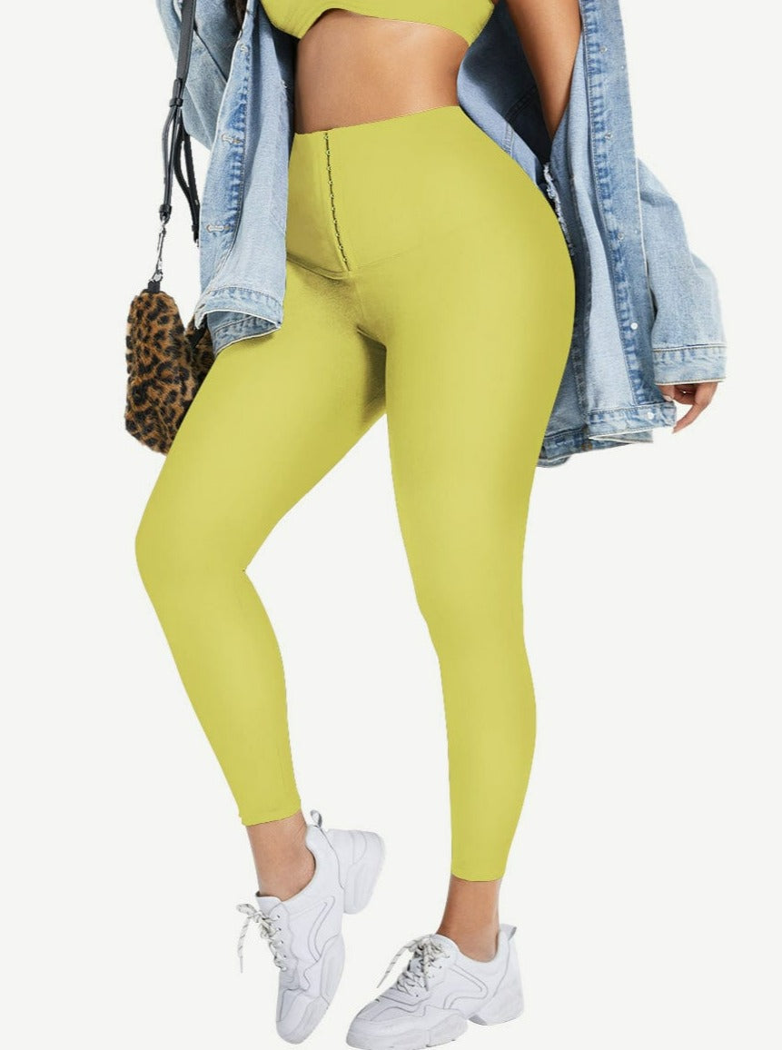 Women's Full-Length Sculpting Leggings – High-Waisted Tummy Control Shapewear