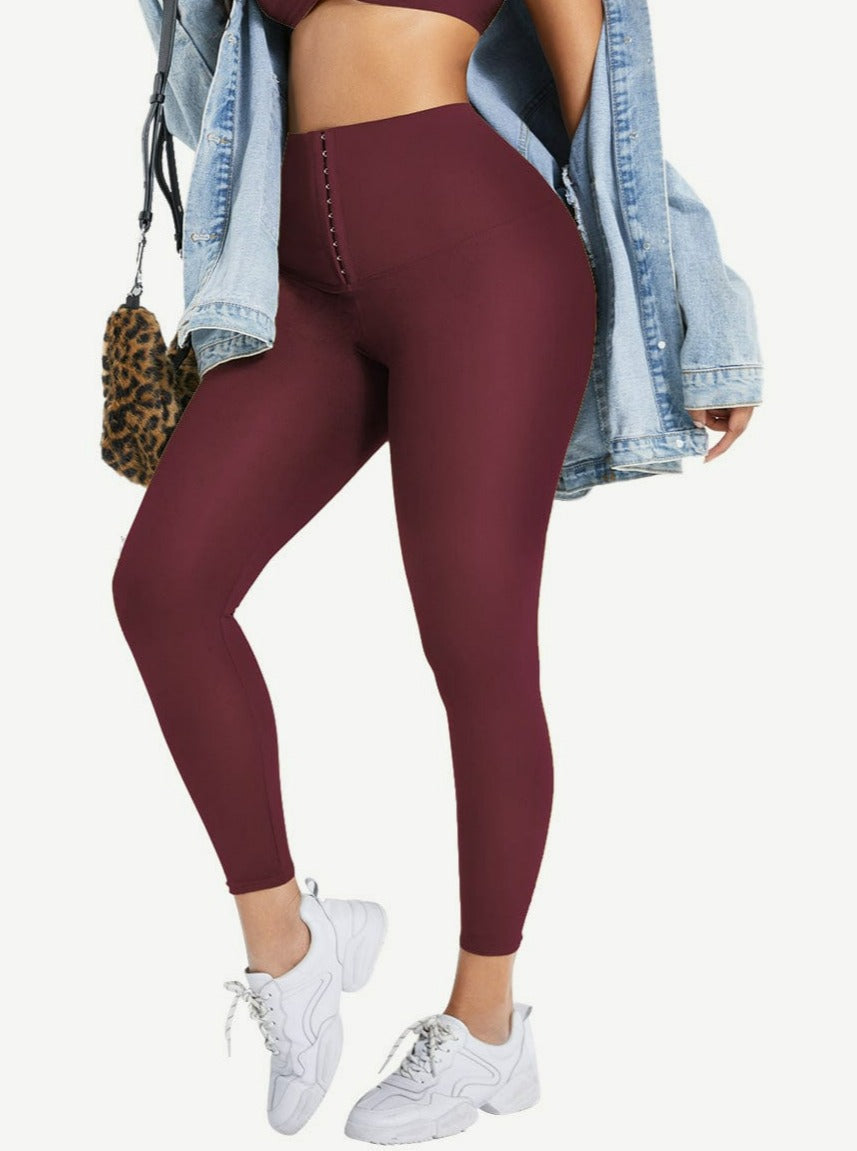 Women's Full-Length Sculpting Leggings – High-Waisted Tummy Control Shapewear