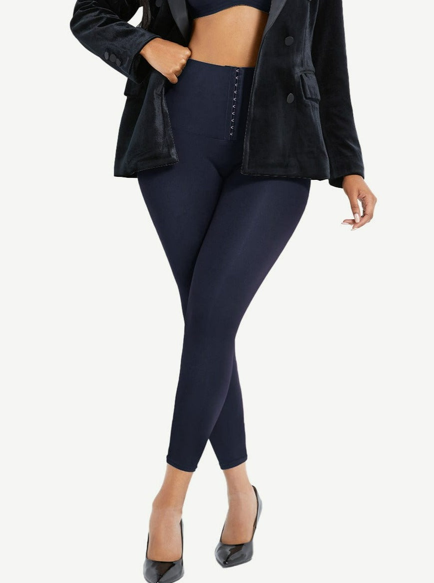 Women's Full-Length Sculpting Leggings – High-Waisted Tummy Control Shapewear