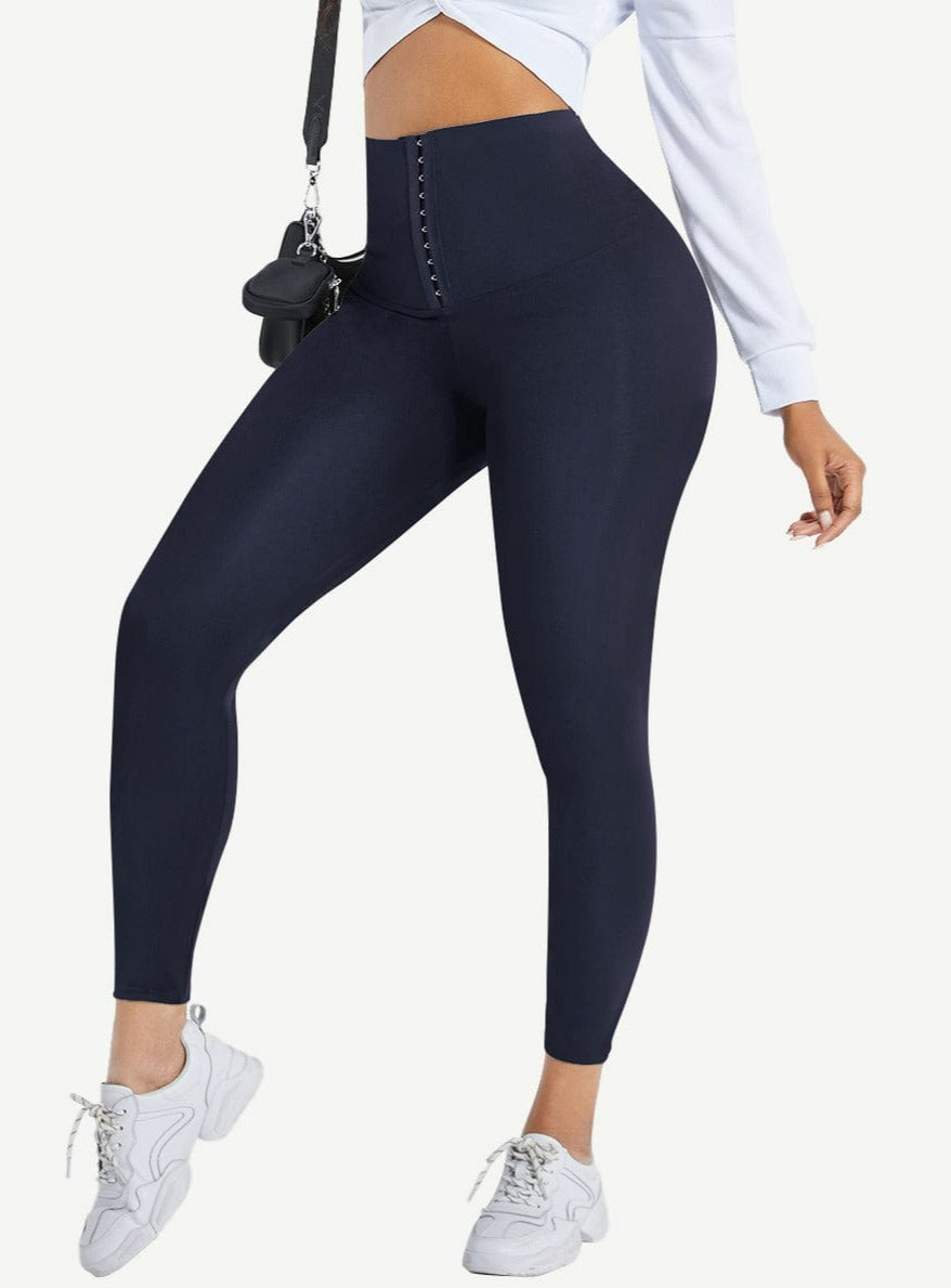 Women's Full-Length Sculpting Leggings – High-Waisted Tummy Control Shapewear