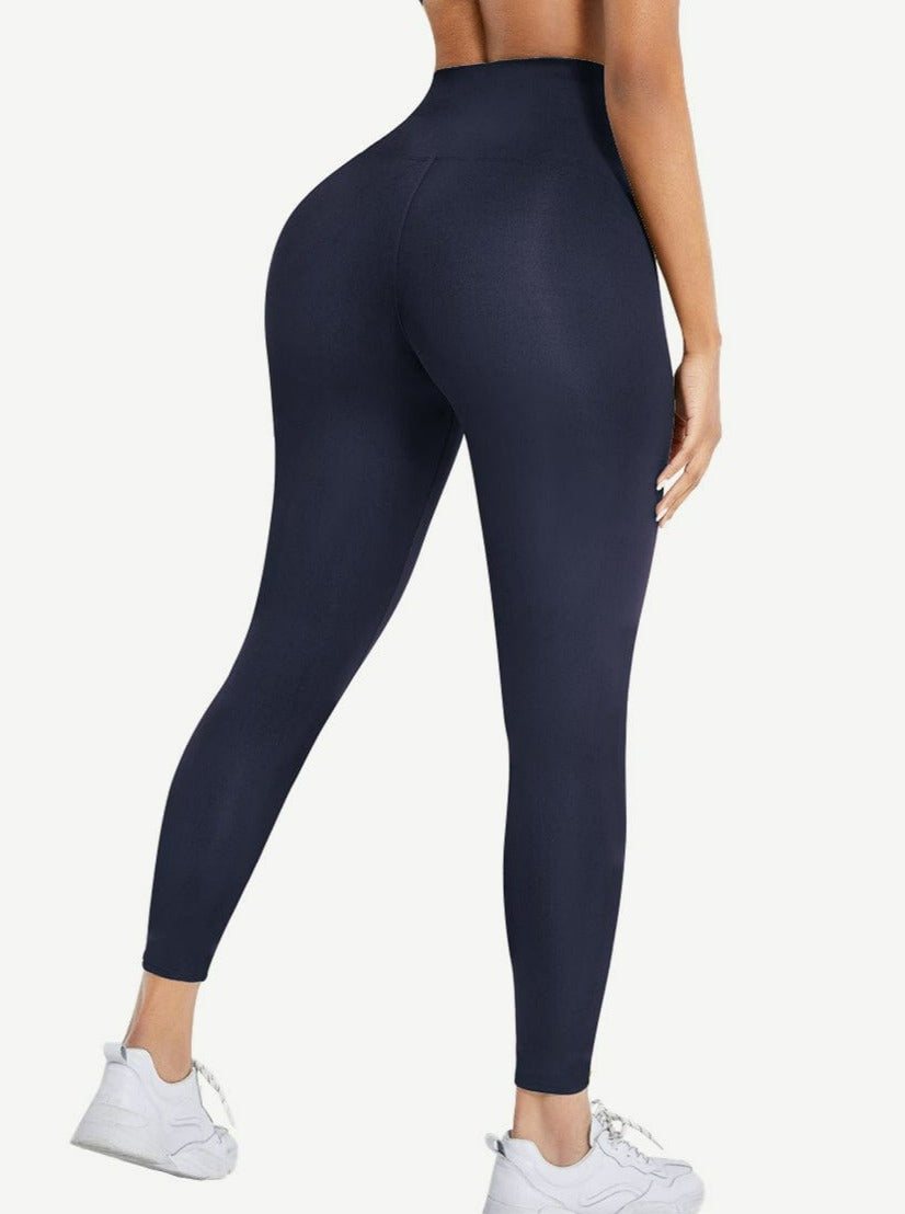 Women's Full-Length Sculpting Leggings – High-Waisted Tummy Control Shapewear