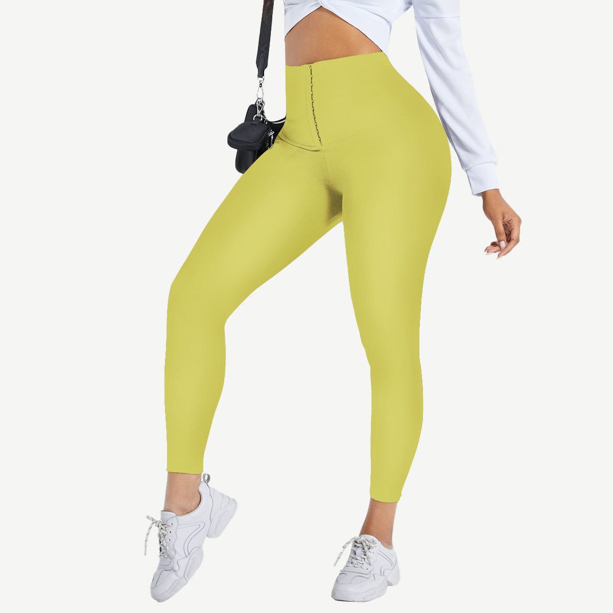 Women's Full-Length Sculpting Leggings – High-Waisted Tummy Control Shapewear