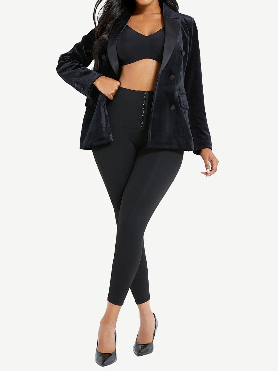 Women's Full-Length Sculpting Leggings – High-Waisted Tummy Control Shapewear