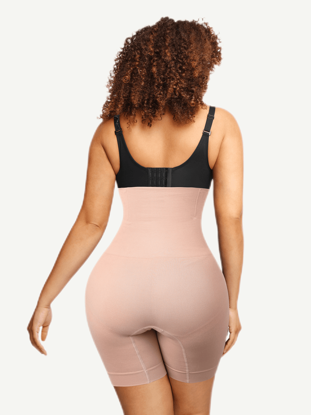 Women's Shapewear Shorts – Seamless Double-Layer Tummy Panel with 4 Steel Bones
