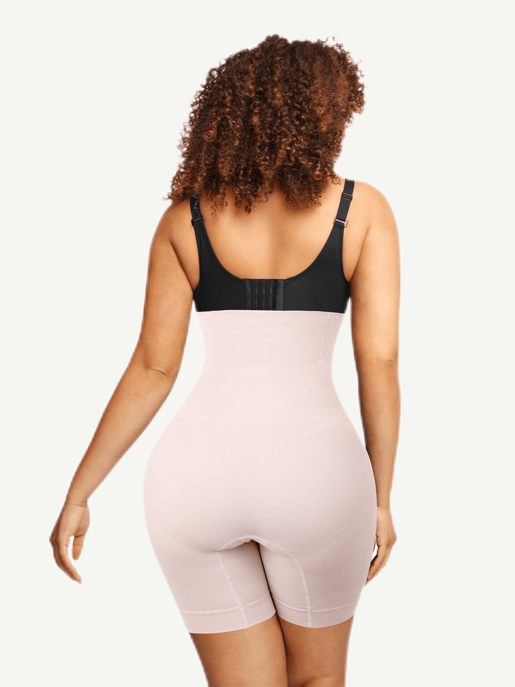 Women's Shapewear Shorts – Seamless Double-Layer Tummy Panel with 4 Steel Bones