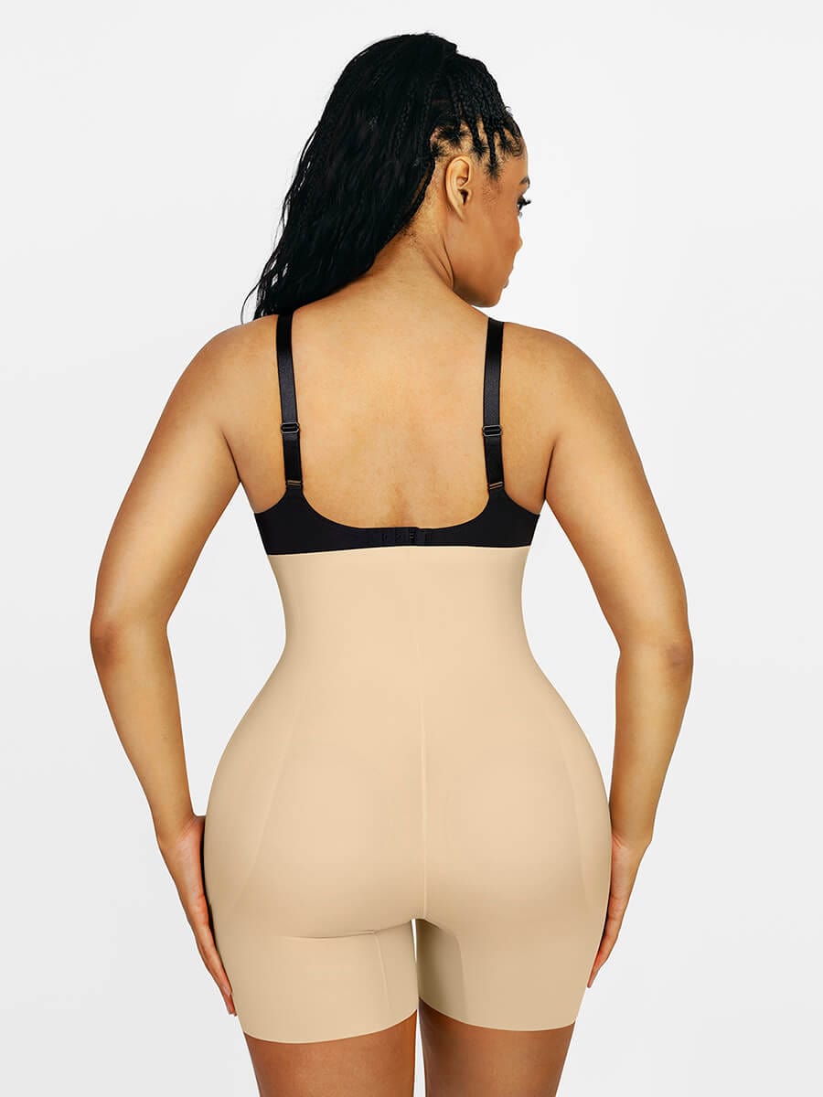 Women's Butt-Lifting Shorts – High-Waisted Air Slim with Removable Hip Pads