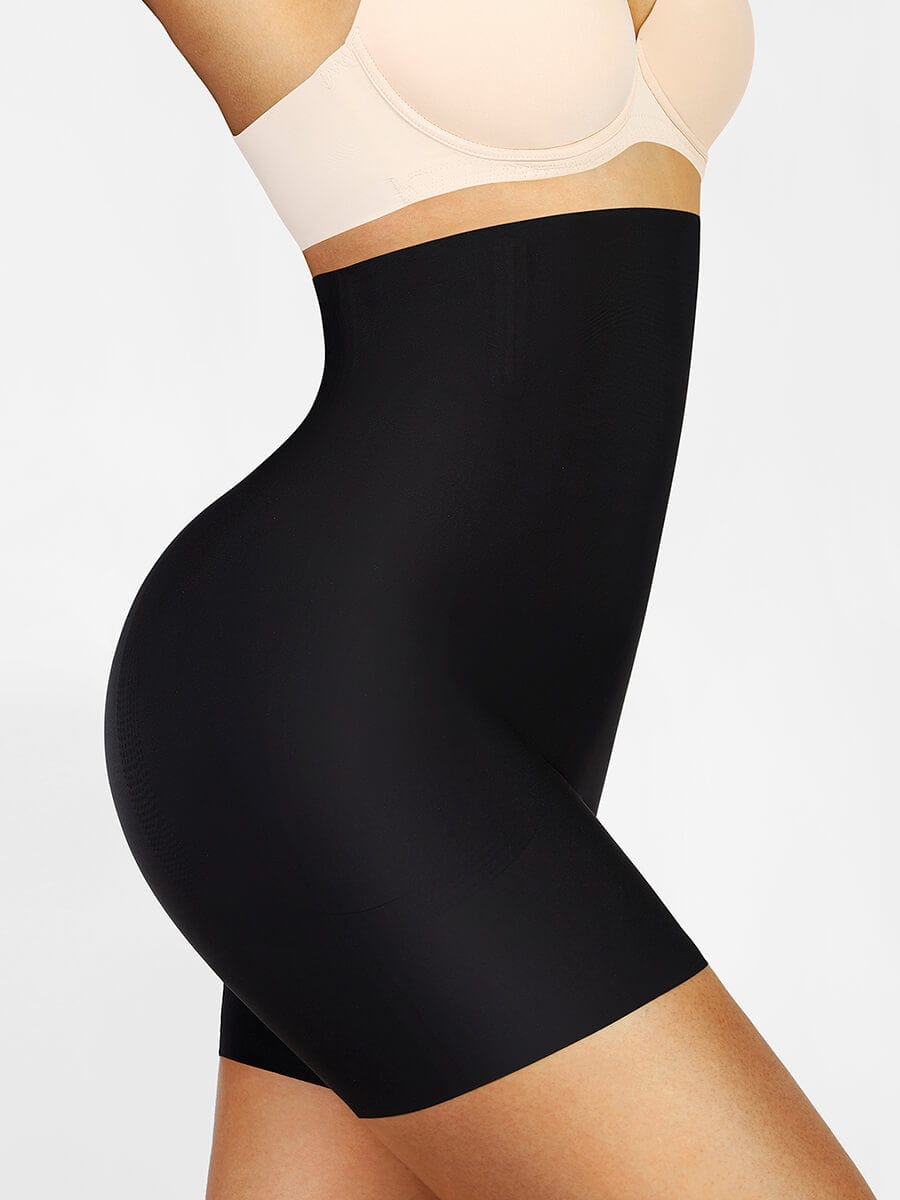Women's Butt-Lifting Shorts – High-Waisted Air Slim with Removable Hip Pads