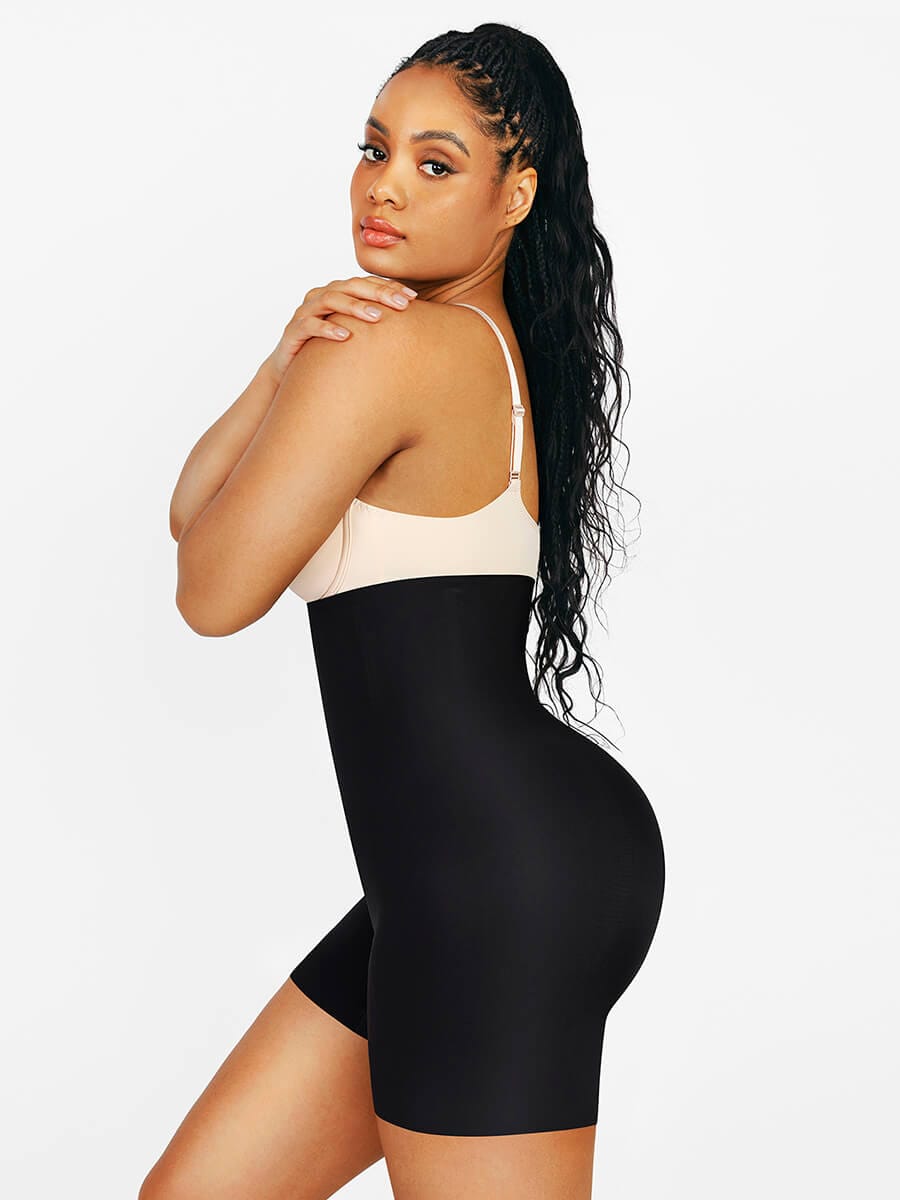 Women's Butt-Lifting Shorts – High-Waisted Air Slim with Removable Hip Pads