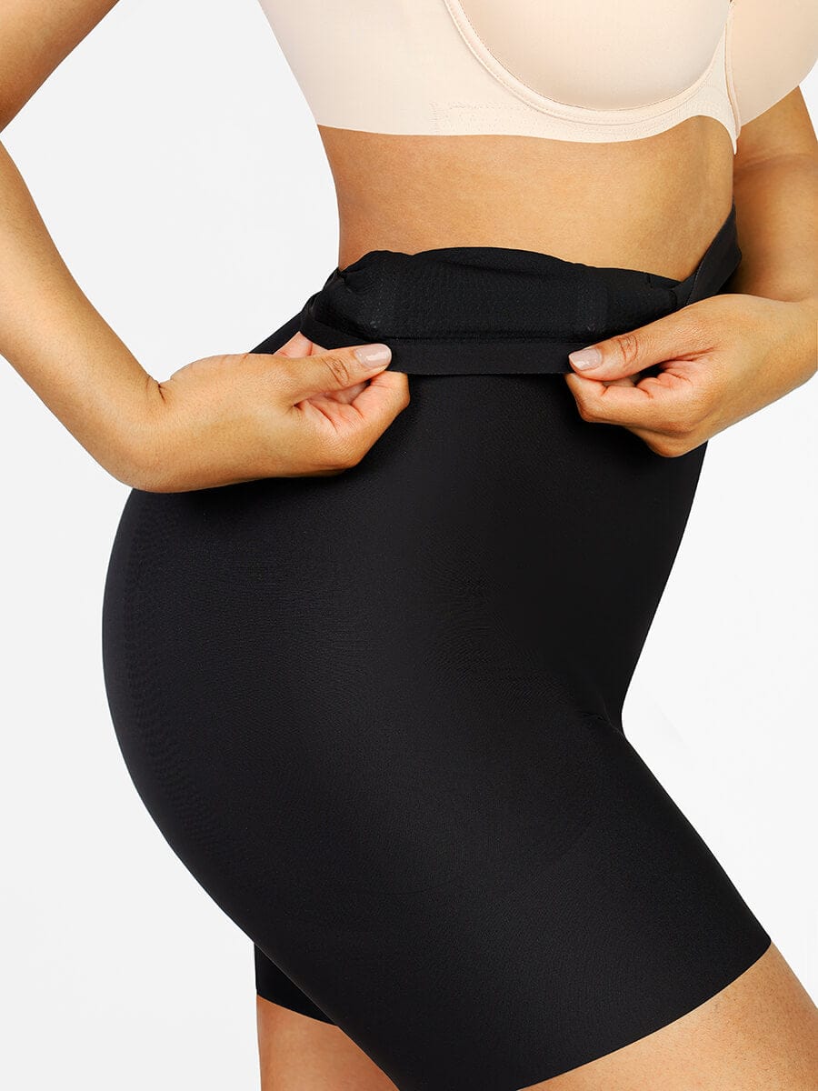 Women's Butt-Lifting Shorts – High-Waisted Air Slim with Removable Hip Pads