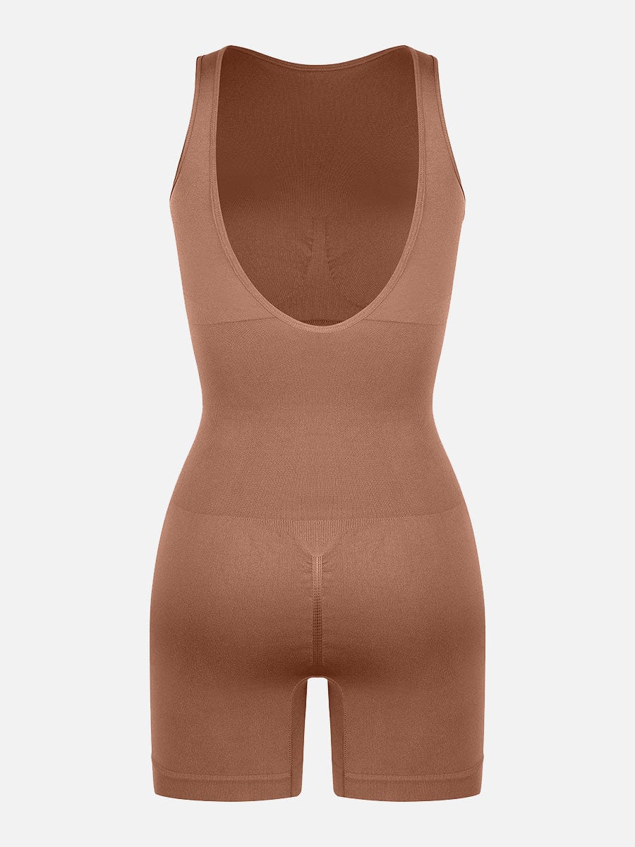 Women's Shapewear – Round Neck Seamless U-Back with Removable Cups