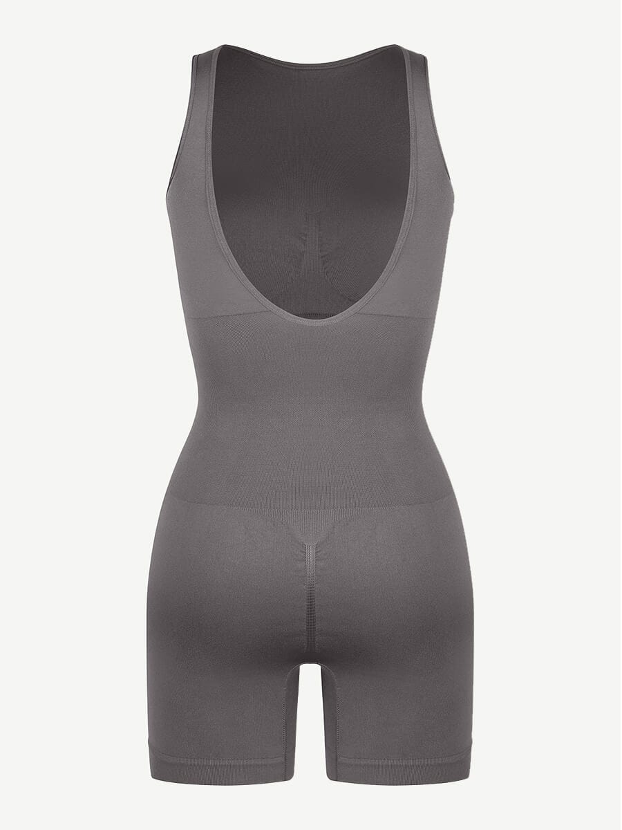 Women's Shapewear – Round Neck Seamless U-Back with Removable Cups