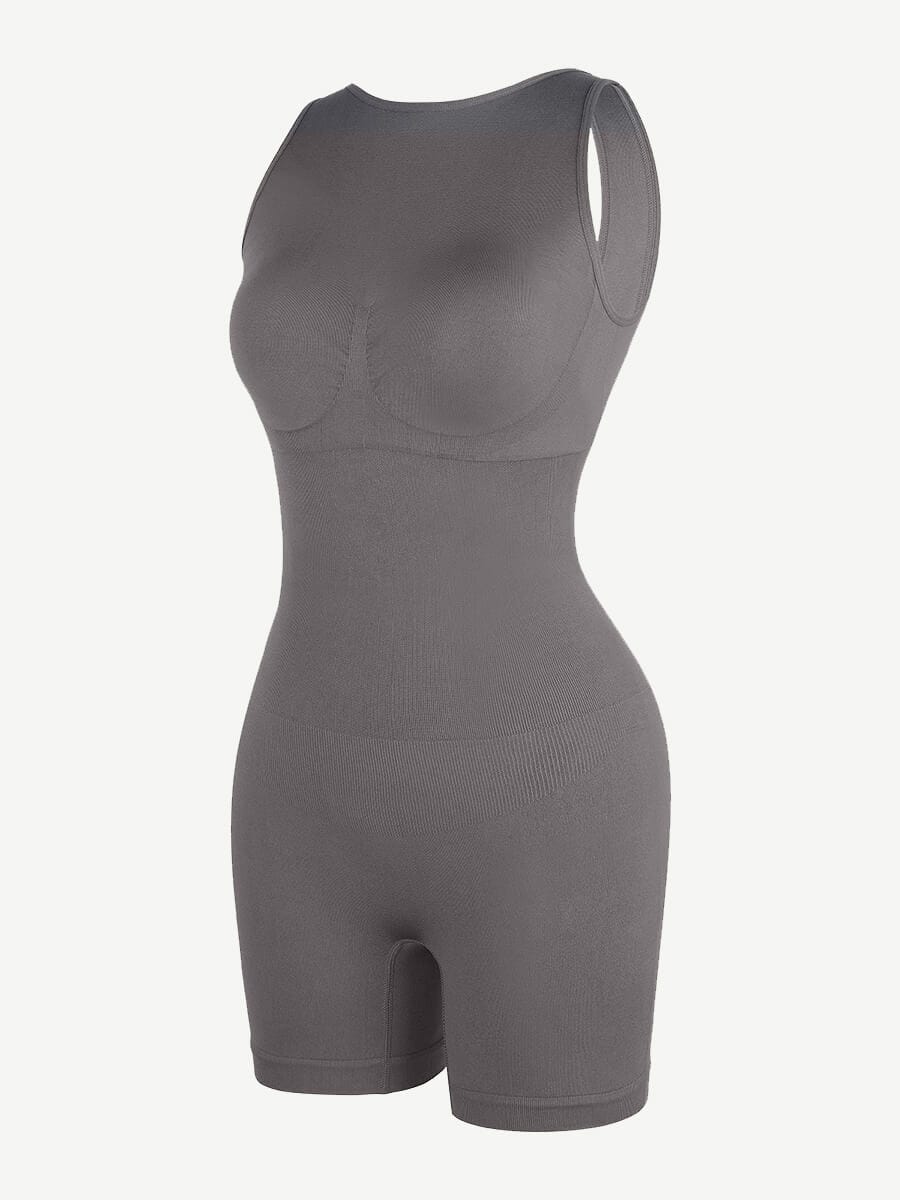 Women's Shapewear – Round Neck Seamless U-Back with Removable Cups