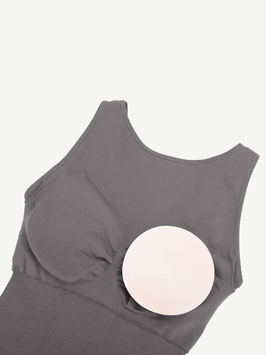 Women's Shapewear – Round Neck Seamless U-Back with Removable Cups