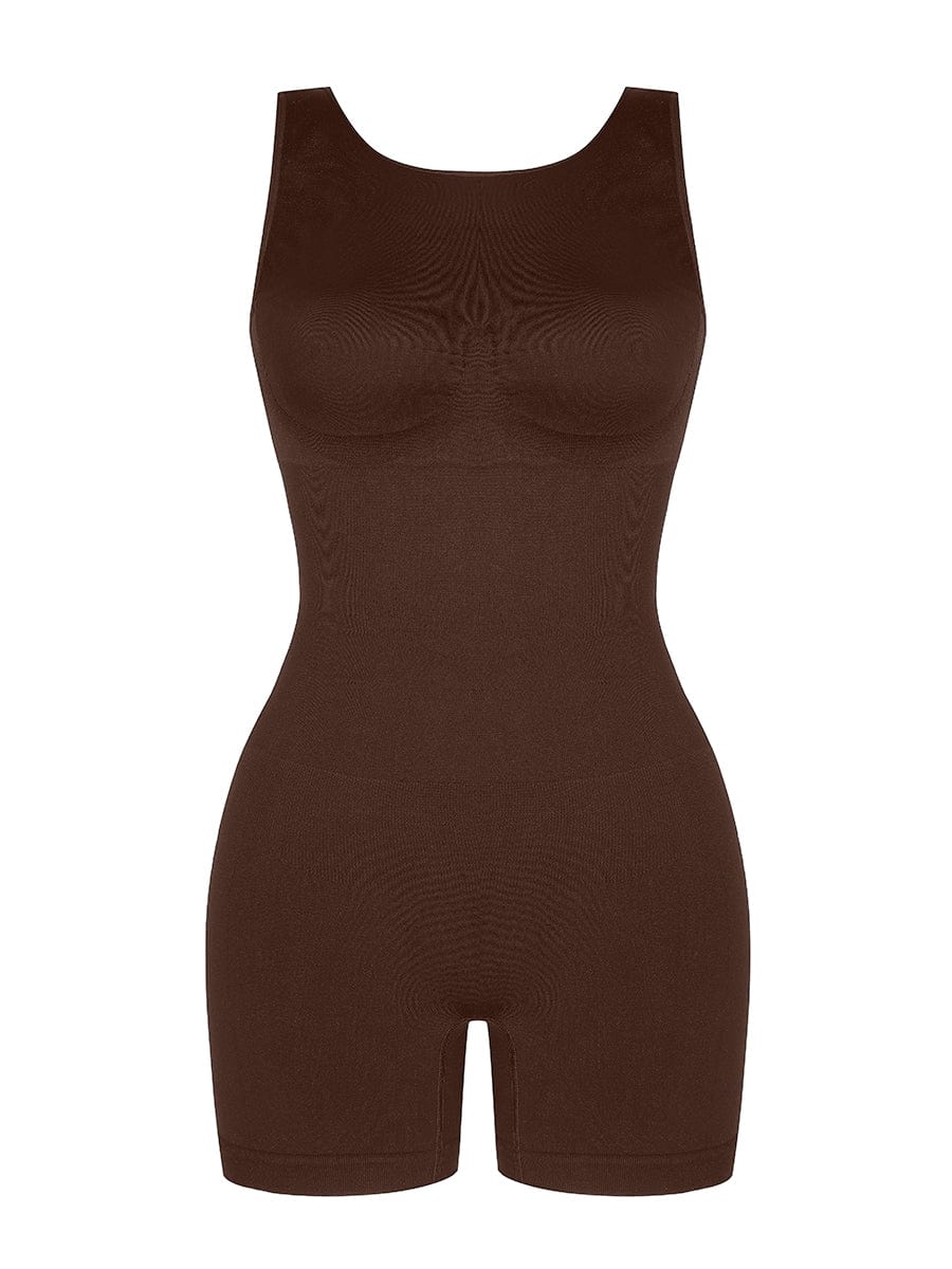 Women's Shapewear – Round Neck Seamless U-Back with Removable Cups