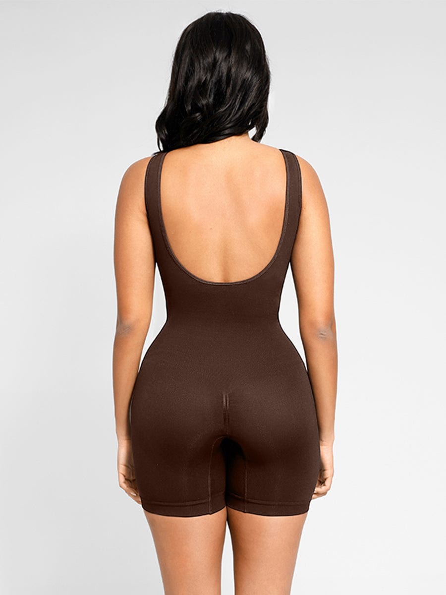 Women's Shapewear – Round Neck Seamless U-Back with Removable Cups