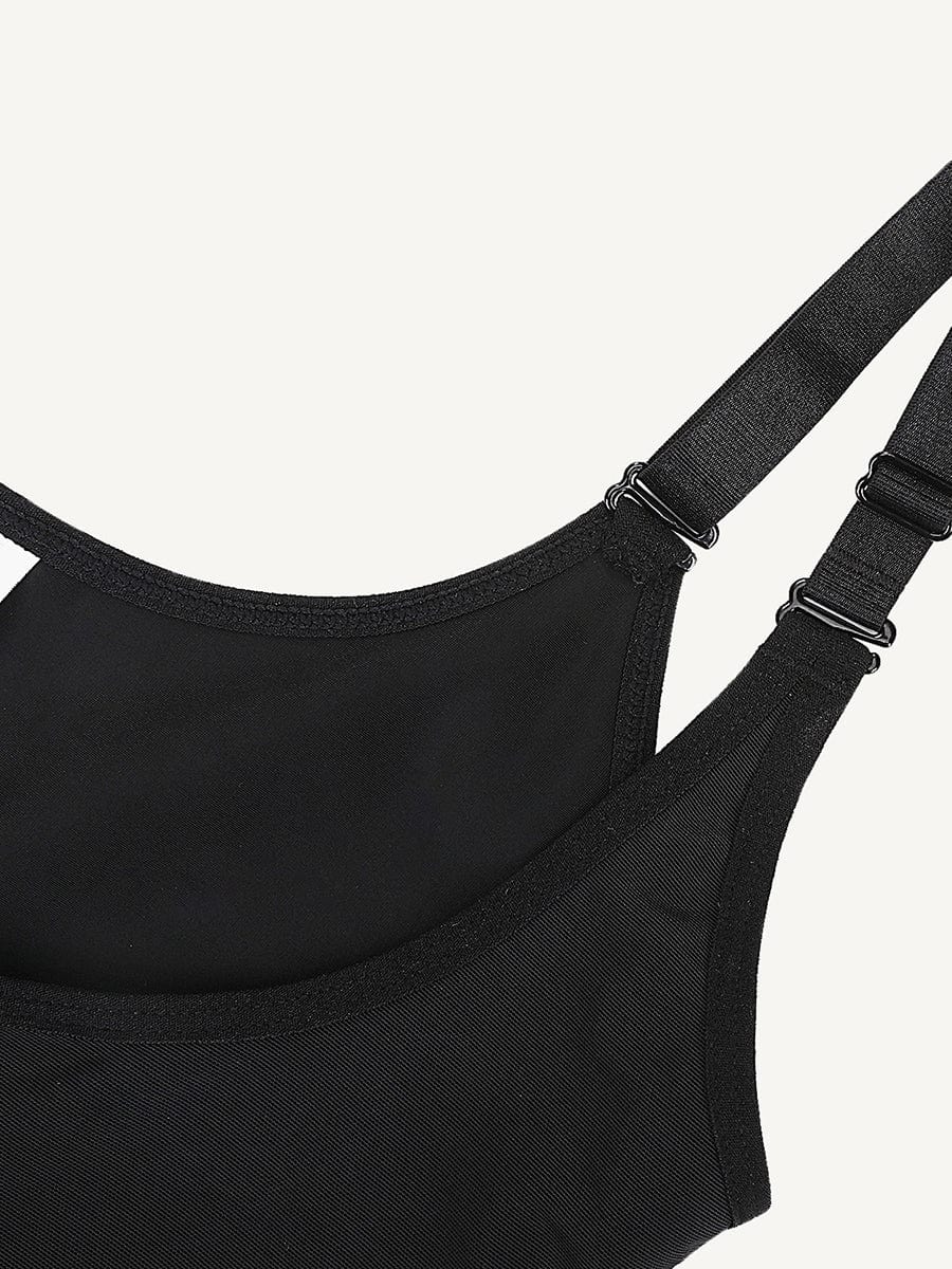 Women's Shapewear – U-Bust Lifting Front-Zipper Lace Bodysuit
